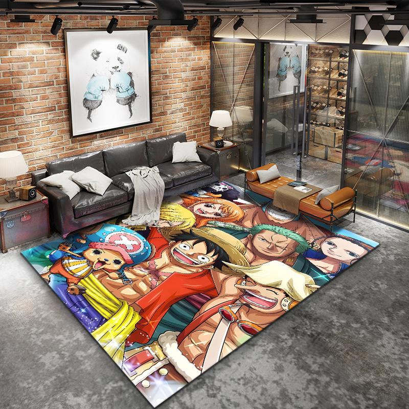 Anime One Piece Carpet Rug For Living Room Bedroom Home Sofa Decoration,kids Play Nonslip Floor Mat