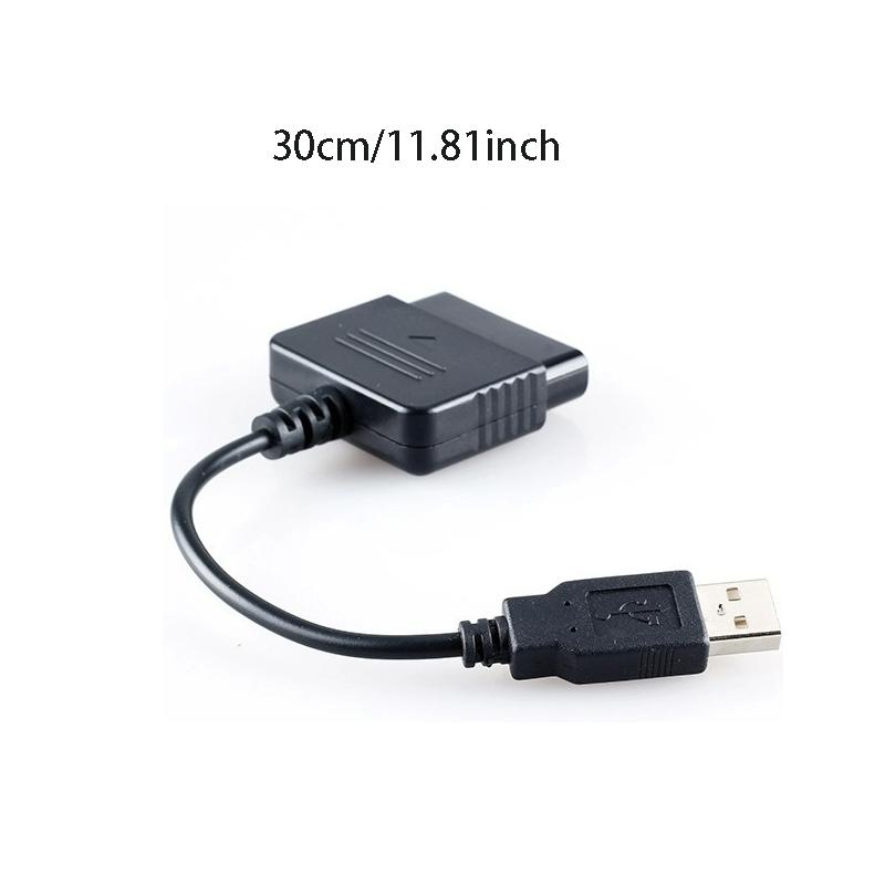 for Sony PlayStation PS2 USB Cable to PS3 Gamepad Convert Cable Console PC USB Extend Line Game Player Controller Adapter