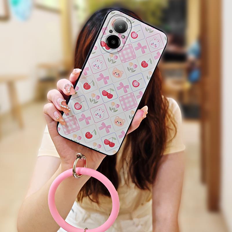 Cute Dirt-resistant Phone Case For Realme C67 4G Anti-knock Soft Case Heat Dissipation Youth Creative Back Cover Funny