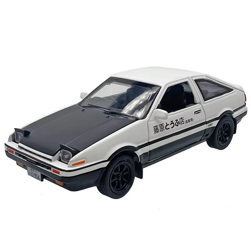 

1/36 AE86 Alloy Car Model Simulation Car Diecast Toy Vehicles Car Model Children Toys Birthday Gifts for Kids белый
