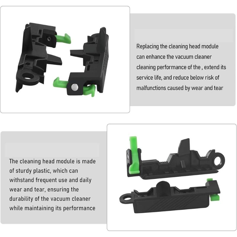 Vacuum Cleaning Head Module Door Latches Replacement Part for i1, i2, i3, i4, 5, i6, i7, i8 Robotic Vacuum Roller Frame