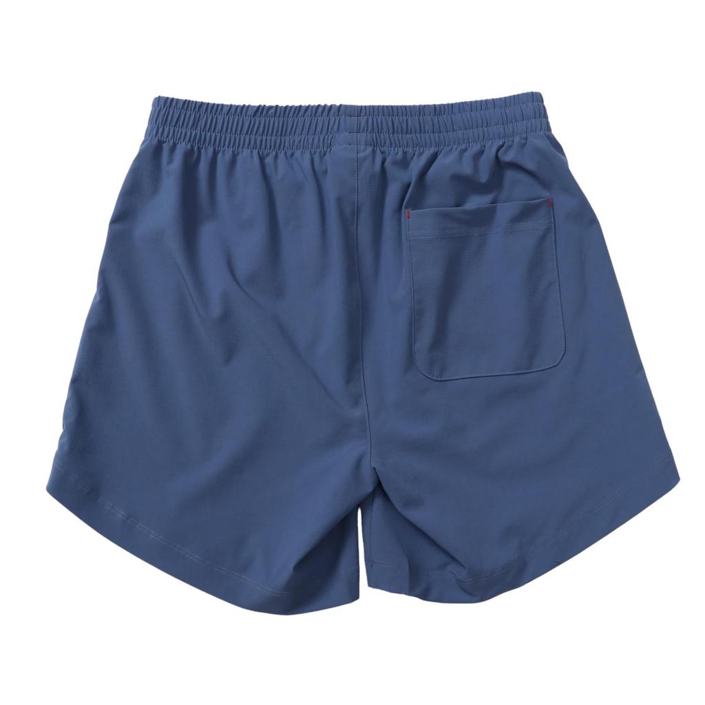 Champion Sports Shorts Stretch Shorts with Windsor Blue Women's CW-BS501, One-Point Logo,