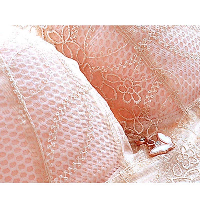 Large Size Thin Section No Steel Ring Underwear Women Receive Auxiliary Breasts 6-breasted Breathable Bra Gathered On The Support Full Cup Bra CDE