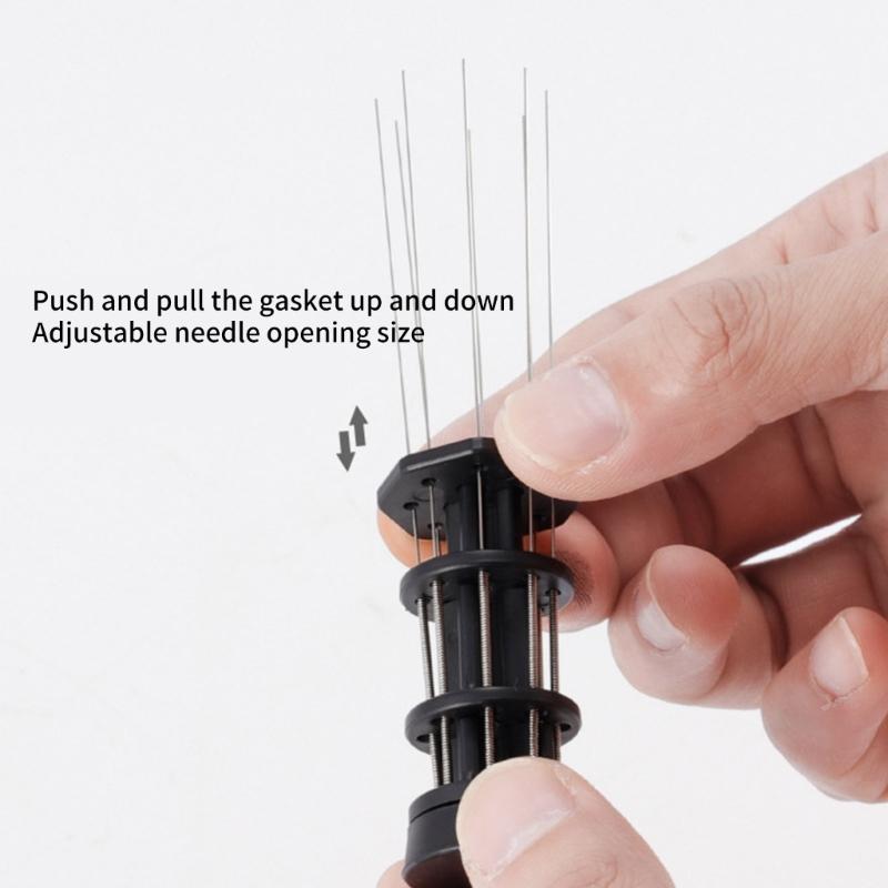 Portable Coffee Distribution Needle Coffee Powder Needle Coffee Distributor Coffee Stirrer ABS Texture for Coffee Powder