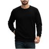 Men's Fleece Crew Neck Sweatshirt Casual Long Sleeve Pullover Winter Thick Warm Hoodie Jacket