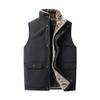 Men Winter Vest Lamb Cashmere Thick Veste Man New Thicken High Quality Waistcoat Brand Velvet Warm Sleeveless Mens Vests Jacket