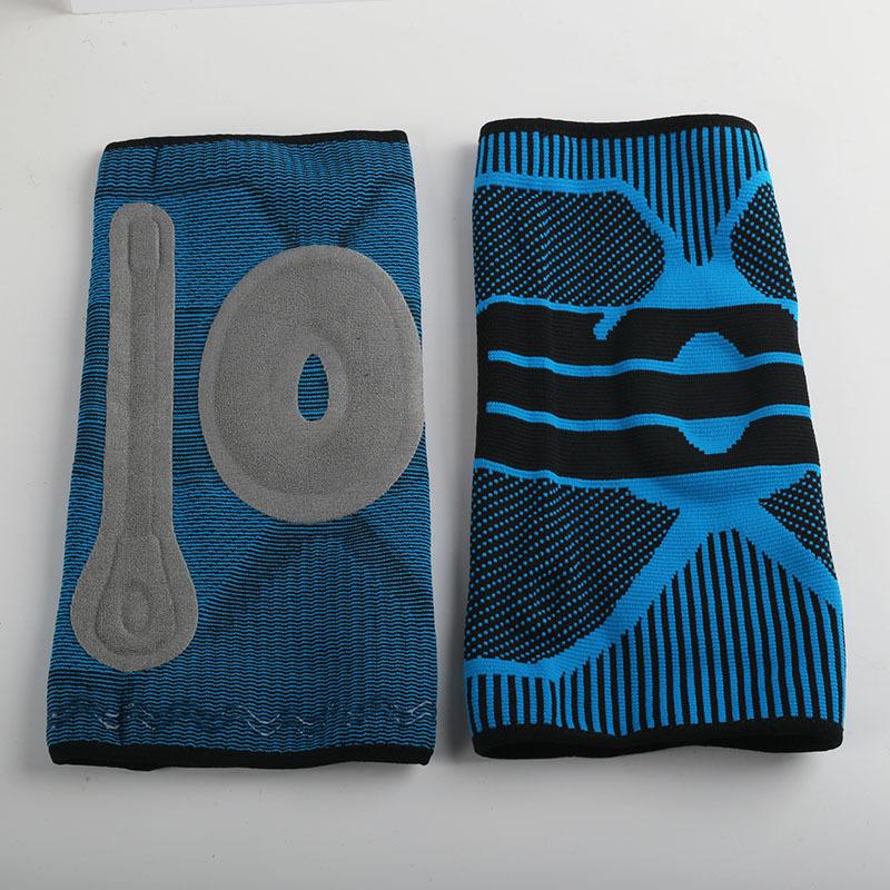 Knee Pads for Sports Basketball Running Silicone Knee Pads Spring Support Fitness Sports Anti Slip Protective Knee Protectors