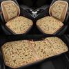 Wood Beads Ventilated Seat Cover Pad Massage Lumbar Relieve Fatigue Enhances Comfort Suitable For Various Vehicle Models