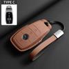 Leder Autoschlüsselhülle Abdeckung Schale für Mercedes Benz A C E S G-Klasse GLC CLE CLA GLB GLS W177 W205 W213 W222 X167 AMG Zubehör