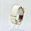Used [New Battery] SEIKO LASSALE Ladies Watch Shell Square Gold Roman 1F20-5150 550067