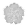Flower Shape Coaster Mold with Sunlight Edges Fruit Tray Silicone Epoxy Casting Mold for Resin DIY Jewelry Plate Trinket