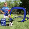 Pop Up Soccer Goals for Kids Foldable Soccer Goal Net Indoor