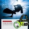 Portable Rechargeable Diving Headlight 350m Underwater Submersible Waterproof Super Bright LED Diver Spearfishing Headlamp NEW