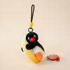 Bambole di peluche Pingu Pinguino Divertenti Carine Regalo di Halloween Natale Compleanno Per Bambine Atmosfera Festiva Ciondolo per Borsa Chiavi Per Amici