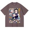 230 Gsm 100% Cotton Demon Slayer V16 Shinobu Print Unisex Heavy Cotton T Shirt