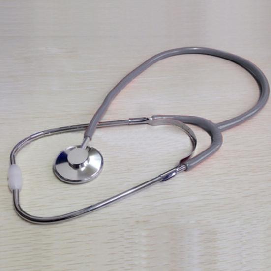 Stéthoscope simple EMT 60 cm pour médecin, infirmier, aide-soignant, avec embout, outil de surveillance médicale vétérinaire