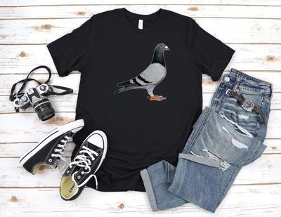 26 Tauben Tierzeichnungen Kurzarm Weißes Herren T-Shirt T2012 Unisex T-Shirt