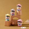 9Pcs/Set Crayon Shin-Chan Action Figure Toy Flocked Anime Figurine Desktop Decoration Model Ornaments Toys Boys Girls Gifts