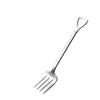 1PCS Creative Shovel Shape Dessert Spoon Stainless Steel Coffee Stirring Spoon Shovel Fork Fruit Fork