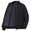 Chaqueta para hombre de alta gama Otoño Nueva Casual Ropa para hombre Color sólido Top para papá de mediana edad Chaqueta para hombre