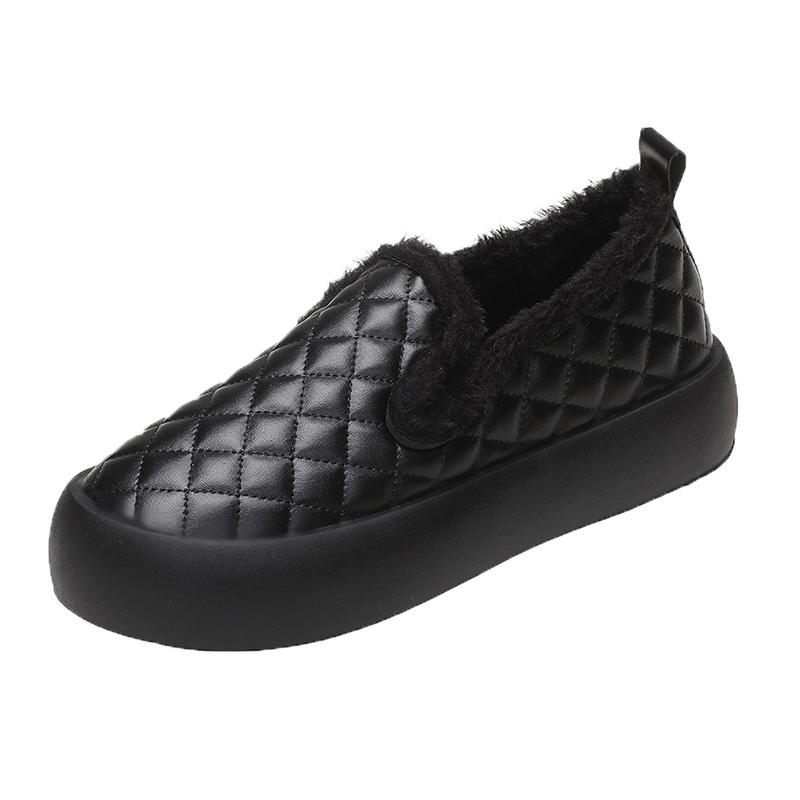 

Модная обувь Женская 2025 Слипоны Повседневные Женские Кроссовки Лоферы Меховые Балетки Сабо Платформа Модные Новые Слипоны Платье Зимние Криперы Милые Ру 40