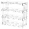 6/10 Bottle Holders Wine Rack Kitchen Water Bottle Red Wine Shelf Cup Storage Shelf Pantry Bar Display Organizer Stand Rack
