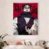 Jujutsu Kaisen Choso Tapisserie Personnage Anime Accroche Murale Impression Plate Décor Esthétique Sombre pour Chambre à Coucher Dortoir Cadeau pour JJK