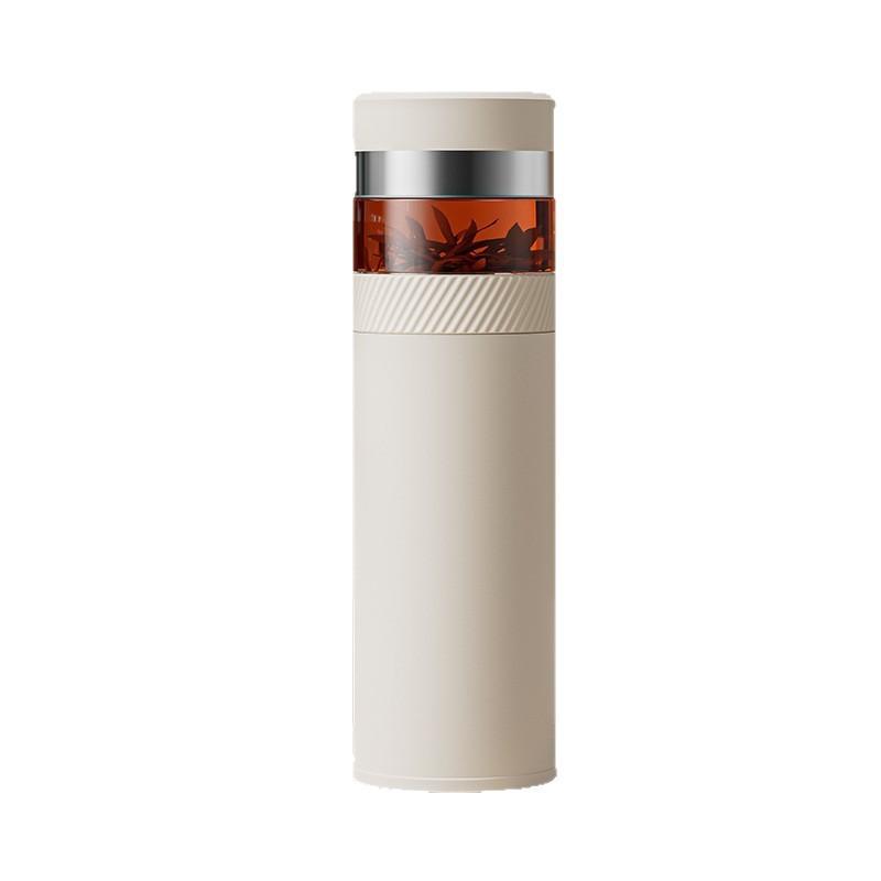 Stainless Steel Insulated Travel Mug With Tea Separation For Men And Women