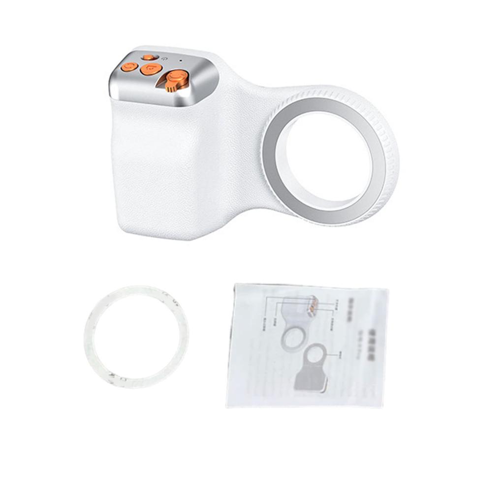 Magnetic Cell Phone Camera Grip Wireless Remote Smartphone Selfie Camera Shutter Grip for Vlog Video Photography