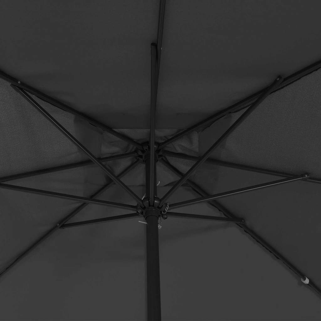 Garden Sun Umbrella Anthracite 295 x 295 x 245 cm
