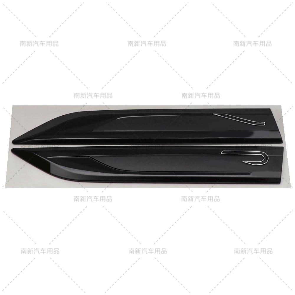 2 Pcs Car Styling Fender Side Badge New R Emblem Sticker For VW Golf 8 2019 2020 2021 2022 2023 MK8 Auto Accessories BA5