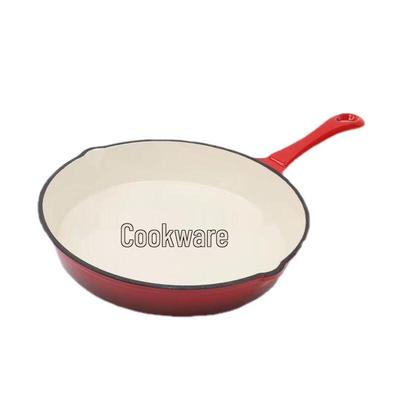 Zhi Shi Enameled Cast Iron Frying Pan
