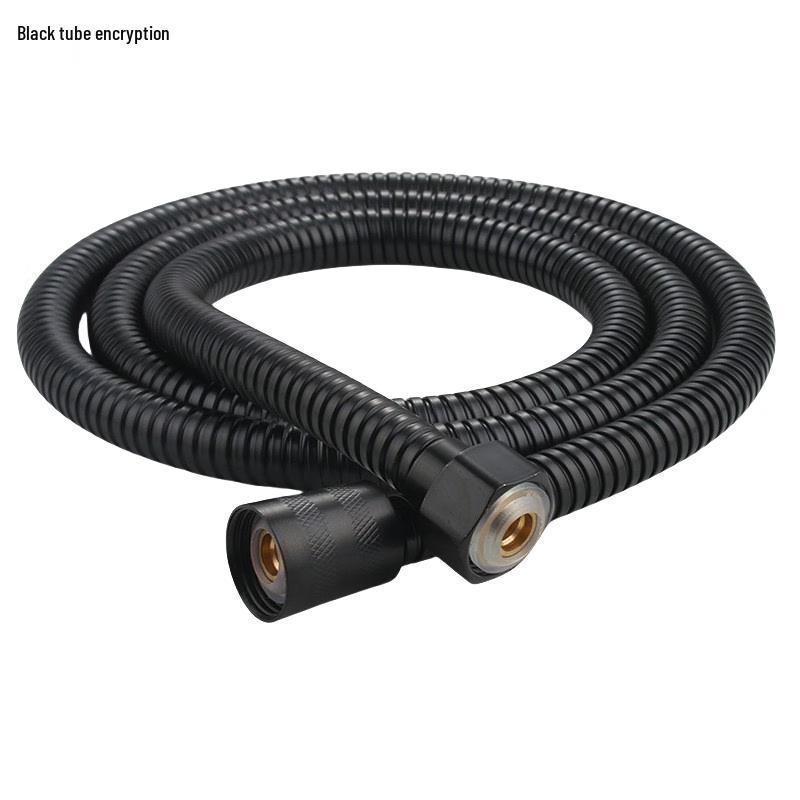 Xuan Yong Pressurized Black Tube Shower Set Small