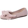 Soft sole comfortable knitted ruffle edge women's shoes summer new elegant flat sole single shoes grandma shoes