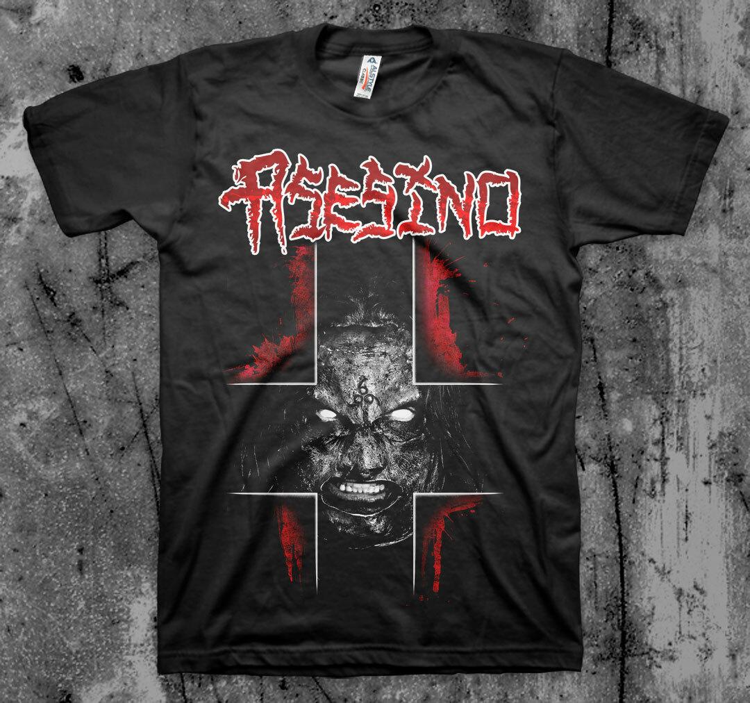 Asesino Cross Face T Shirt XL