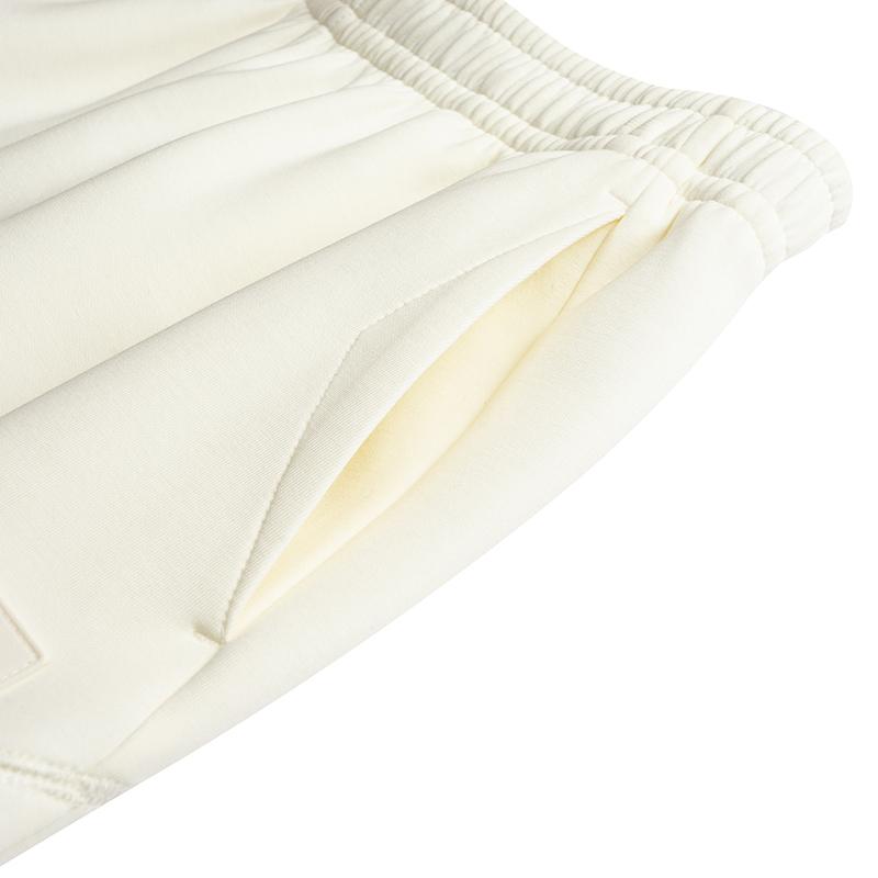 Anta Skate 2026 Skateboarding Lifestyle Series Trendy Casual Warm Slim Fit Straight Leg Knitted Sports Long Pants Women bottoms Ivory 162618306-1