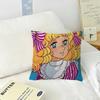 Anime Candy Candy Cushion   Pillow Cushion Cover Pillowcase Living Room Sofa Home Decor Customized