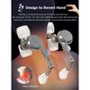 Multi Angle Shoulder Neck Massager Wireless Hands-free Clamp Kneading Muscle Relax Pain Relief Massage Equipment