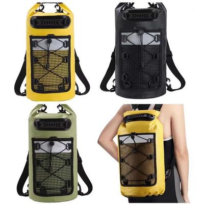 PVC Pack Surfing Boating Bag 10L 20L 30L Swimming Backpack Waterproof PDry Bag  Women Men