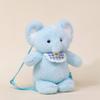 Bambola orso che corre bambola gatto a tre fiori che corre bambola coniglio elefante peluche cuscino regalo di compleanno