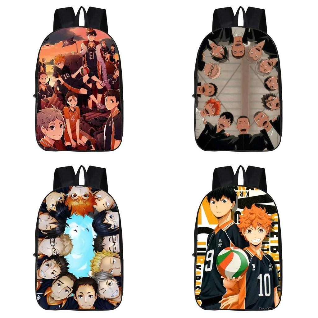 Anime Haikyuu Karasuno High School Backpack With Durable Oxford Cloth And Smooth Zipper