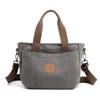Borsa a Tote in Tela da Donna con Chiusura a Zip e Tasche Interne per l'Uso Quotidiano