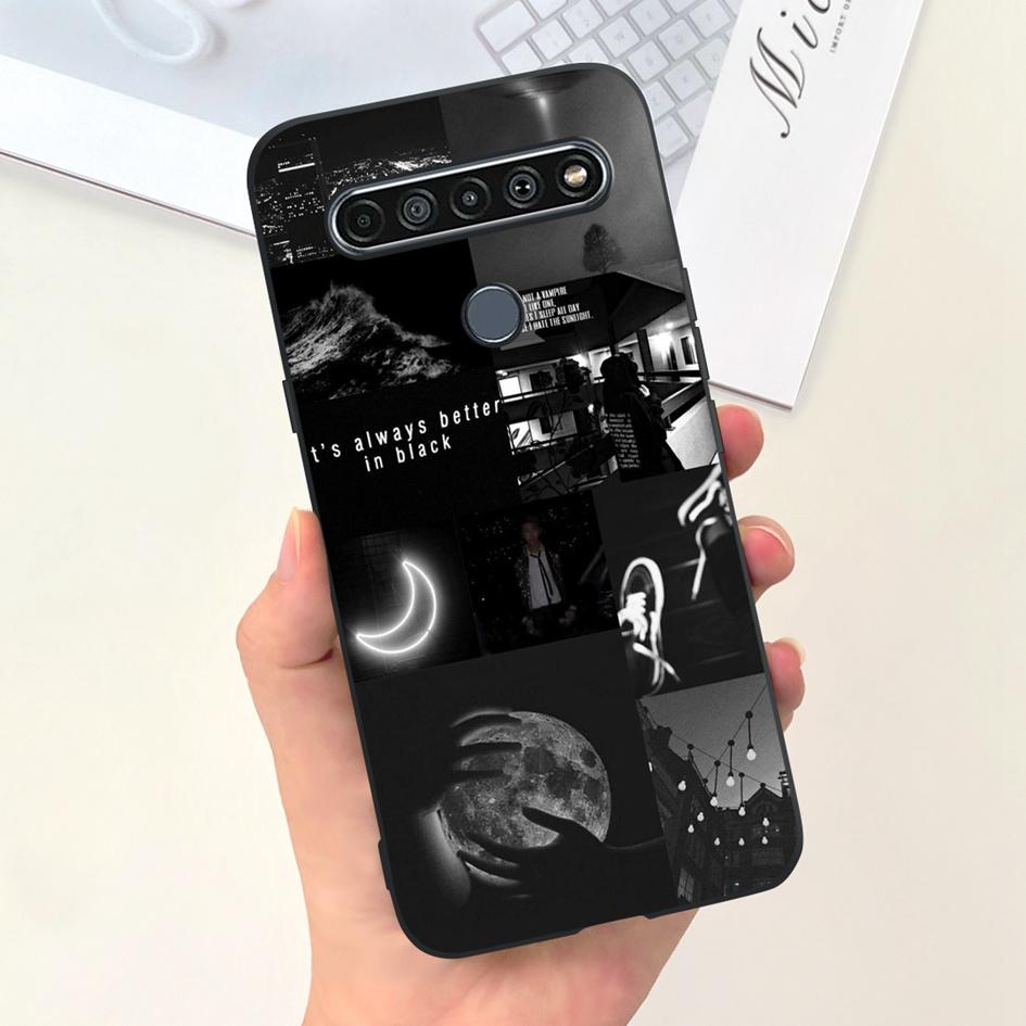 Für LG K51S Hülle LMK510EMW LM-K510 Stoßfeste Abdeckung Niedliche Astronauten Weiche Silikon Handyhüllen Für LG K41S LM-K410 LMK410EMW Coque