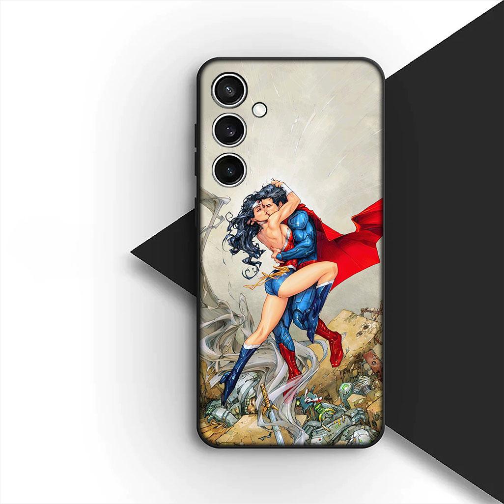 

Cover for Samsung Galaxy S20 S22 S21 FE Ultra Plus A07 A17 A15 A16 A25 A57 A37 Casing Phone Case Super Hero DC Movie Supermans Galaxy A37