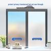 Frosted Privacy Window Film: Light-Blocking, Sun-Protection, Venetian Blind Design