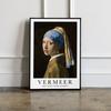 Poster Posters Vermeer Girl with a Pearl