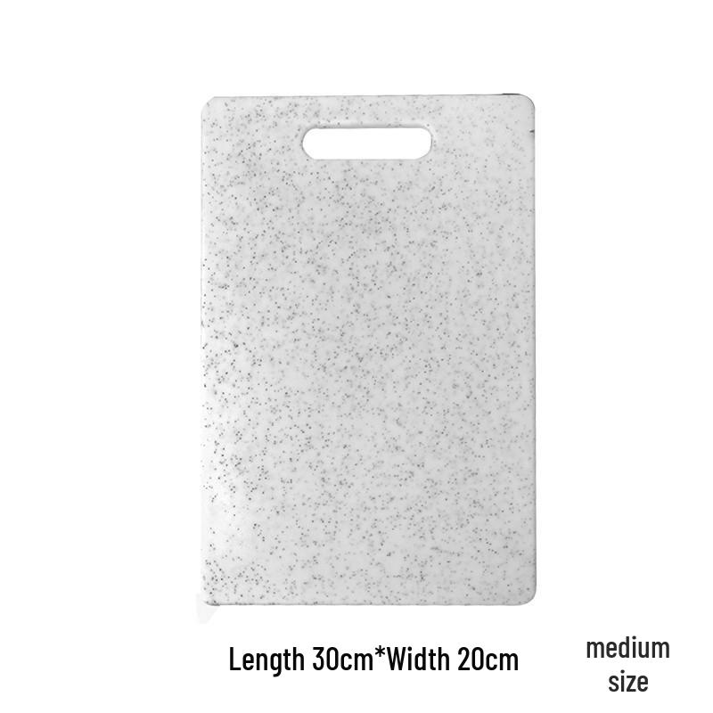 Three-Piece Marble and Plastic Cutting Board Set for Vegetables and Household Use