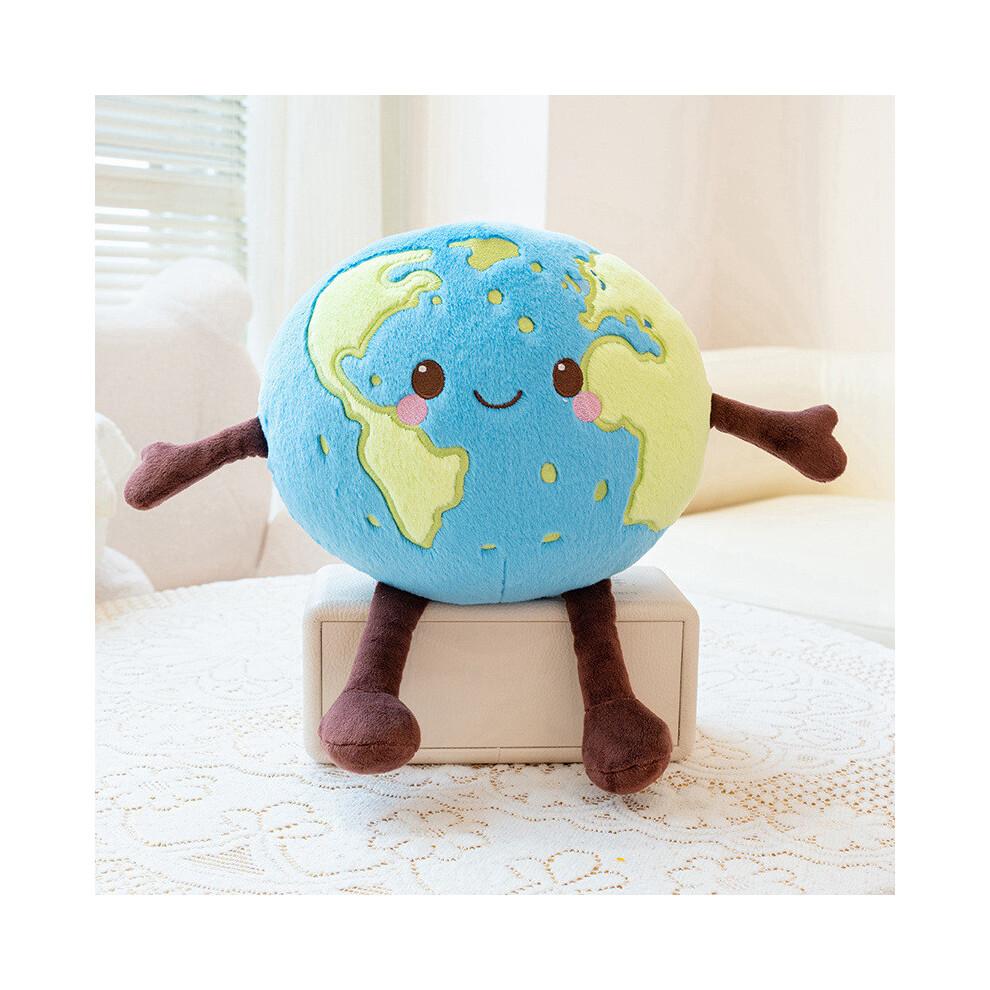 (Terra,10cm)Peluche Pianeta Luna Venere Sole Bambola Imbottita Cartone Animato Decorazione Camera da Letto Regalo