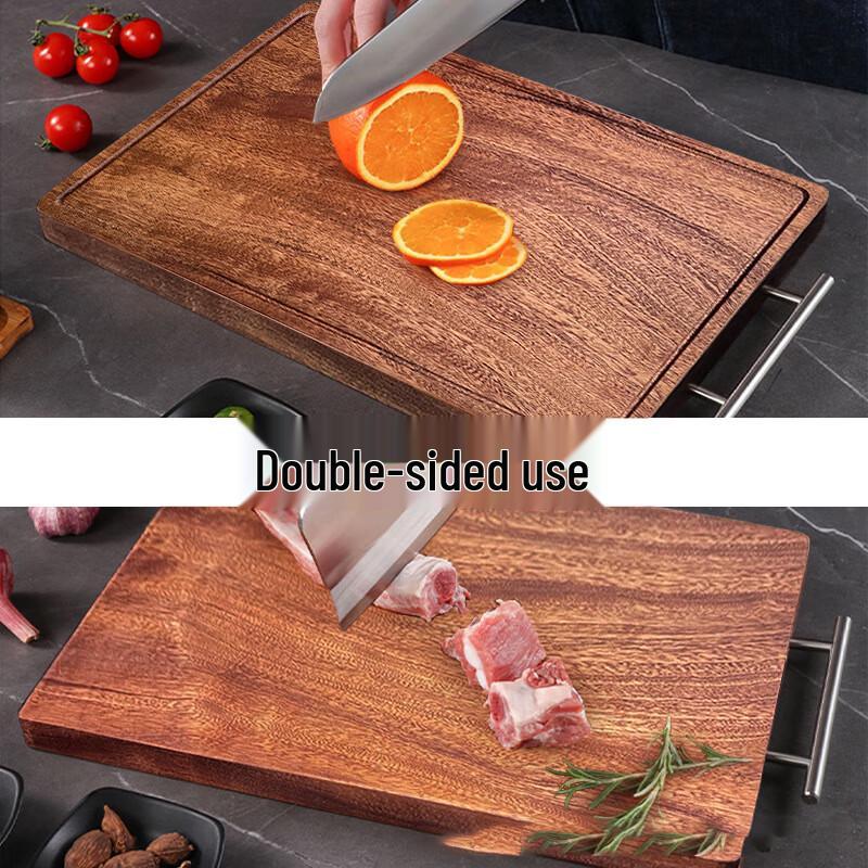 Solid Wenge Wood Rectangular Cutting Board