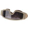 Desert Locust Goggles Desert Locust Glasses Windproof Sand Proof Outdoor Goggles with 2 Lens Khaki